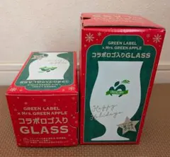 GREEN LABEL Mrs. Green Apple グラス 2個セット