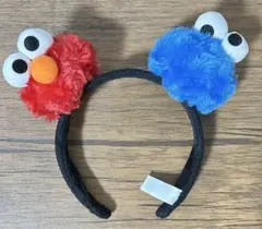 《★★★値下げしました★★★》USS エルモとクッキーモンスター カチューシャ