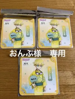 名探偵プリキュア　極楽湯　コラボ　コースター　ジェット先輩