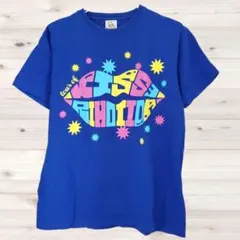 B2263 CROSS & STITCH Tシャツ 半袖 カットソー(M) 青のサムネイル