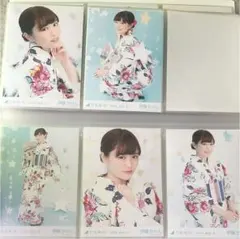 乃木坂46 生写真 浴衣 伊藤かりん 5種コンプ