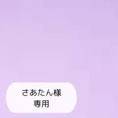 さあたん様専用ページです