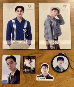 ミンギュ  多め  セブチセット  トレカ  セブチくじ  ウジ  バーノン