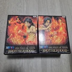 ワンピース DX FIGURE BROTHERHOOD ルフィ・エース2種セット