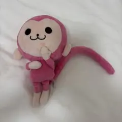 ピンキーちゃん　ピンキー ぬいぐるみ マスコット　猿　人形　レア ピンキーモンキー ぬいぐるみ - メルカリ