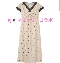PEACH JOHN ピーチジョン　マリークワント　デイジーサテン　ワンピースのサムネイル