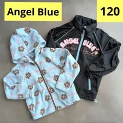 美品　ANGEL BLUE ブルゾン　フリース　パーカー　 ナカムラくん 120