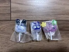 たまごっち カラフルキャンディチャーム　みみっち　ますくっち　ふらわっち