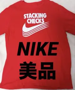 Nike DRI-FIT レッド Tシャツ