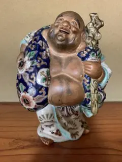 昭和レトロ 毘沙門天 土人形 郷土人形 民芸人形 縁起物 置物 高さ22cm 昭和レトロ 毘沙門天 土人形 郷土人形 民芸人形 縁起物 置物 高さ22cm