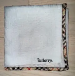 BURBERRY バーバリー　ハンカチ　未使用品