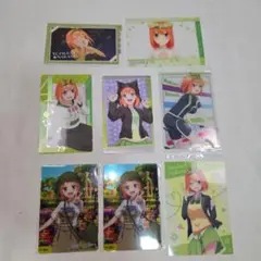 五等分の花嫁 四葉 クリアカード・ステッカーセット まとめ売りのサムネイル