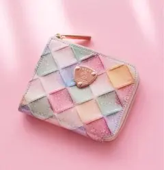 【未使用級】ATAO アタオ リモ ブロックパーティ ゆめかわ色 長財布 未使用級】ATAO アタオ リモ ブロックパーティ ゆめかわ色 長