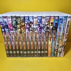 新品ケース交換済み 仮面ライダー ブレイド 全12巻+劇場版等5巻DVD全17