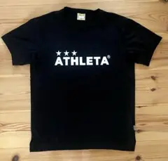 ATHLETA ブラックシャツ 160