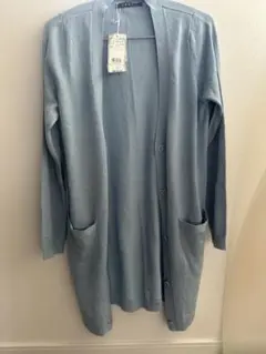 INGNI 未使用アイスブルー ロングカーディガン M