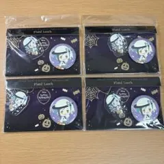 ツイステ アクリルキーホルダー＆缶バッジセット フロイド　4点セット