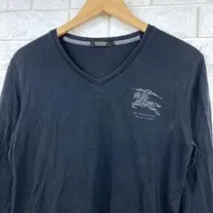 burberry black label VネックロンT Tシャツ　2