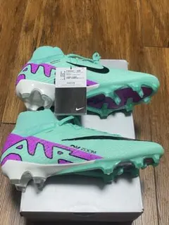 NIKE マーキュリアルスーパーフライ9 FG 26cm 239 ナイキ ズーム マーキュリアル スーパーフライ 9 アカデミー 白/赤