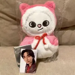 スキズ SKZOO ジニレット ぬいぐるみ 雪だるま 購入特典トレカセット