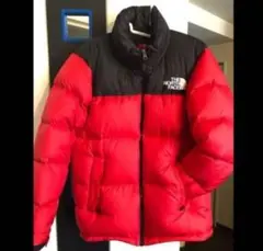 ノースフェイス ヌプシ 赤