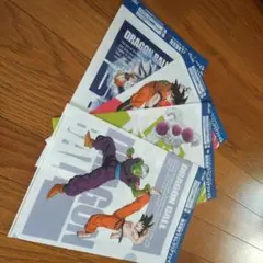 ドラゴンボール 限定版クリアファイル 4枚セット