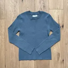 【新品未使用】ZARA リブカットソー 13-14歳 164サイズ