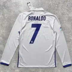 【BNWT正規16-17 Real Madrid L/S Ronaldo #7】