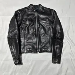 希少!! VANSON バンソン ライダースジャケット ENFIELD ブラック