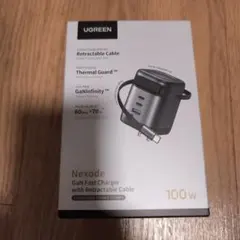 UGREEN Nexode 100W GaNファストチャージャー