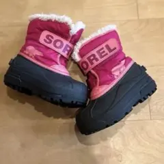 【美品】ソレルスノーブーツSORELピンク