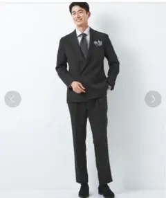 未使用品55%OFF ／united arrows ダブルブレスト スーツ