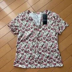 DAKS レディース 半袖カットソー 花柄 サイズ38(定価:19,950)のサムネイル