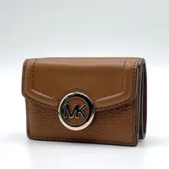極美品 MICHAEL KORS　折り財布　ミニウォレット ブラウン m679