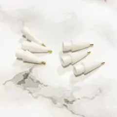 細やかな表現を自由自在に描ける Apple Pencil ペン先 交換用 6個