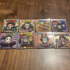 鬼滅の刃マン 遊廓編 ビックリマンシール ８枚