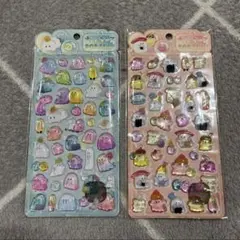 ✩２枚セット✩ オバケーヌ 海外製　ボンボン　シール　うるちゅる　硬い　a1