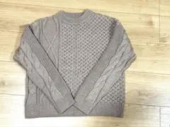 Viaggio Blu ケーブルニット　M