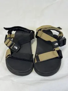 【THE NORTH FACE】キッズサンダル 19cm ブラック×ベージュのサムネイル