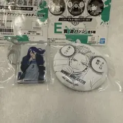 WIND BREAKER 一番くじ 缶バッジ アクリッツキーホルダー杉下 梅宮