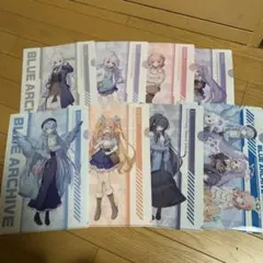 ローソン限定　ブルーアーカイブクリアファイル8種