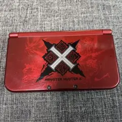 【ジャンク品】　New Nintendo 3DS LL モンスターハンターX