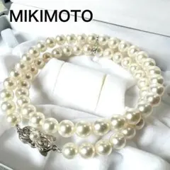 極美品 MIKIMOTO ネックレス Mチャーム 現行 7.0-7.4mmのサムネイル