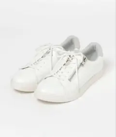 FILLIN CLASSIC ZIP WHITE スニーカー26.0cm 箱なし - メルカリ