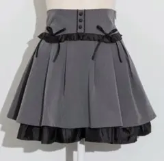 Pium ぴうむ コルセットボリュームフリルスカート ピンク - メルカリ
