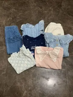 子供服 女の子 95〜100cm 7点まとめ売り｜1点285円｜即購入OK