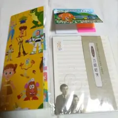 トイ・ストーリー 付箋とレターセットセット