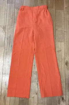 AMERICAN HOLIC スラックス ウエストゴム オレンジ