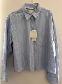 新品UNIQLO JW ANDERSON オックスフォードシャツ ストライプ