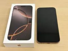 美品 iPhone 16 Pro Max 256GB デザートチタニウム